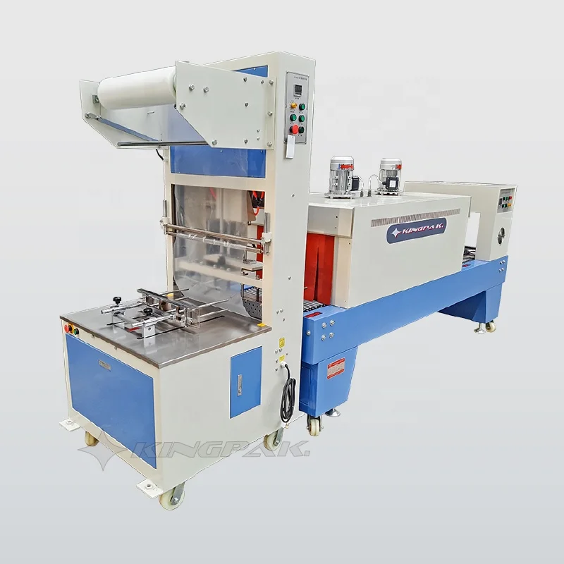 ST6030 Cuff-Style Sealing And Cutting Shrink Wrapping Machine For Pet Bottle Carton Box