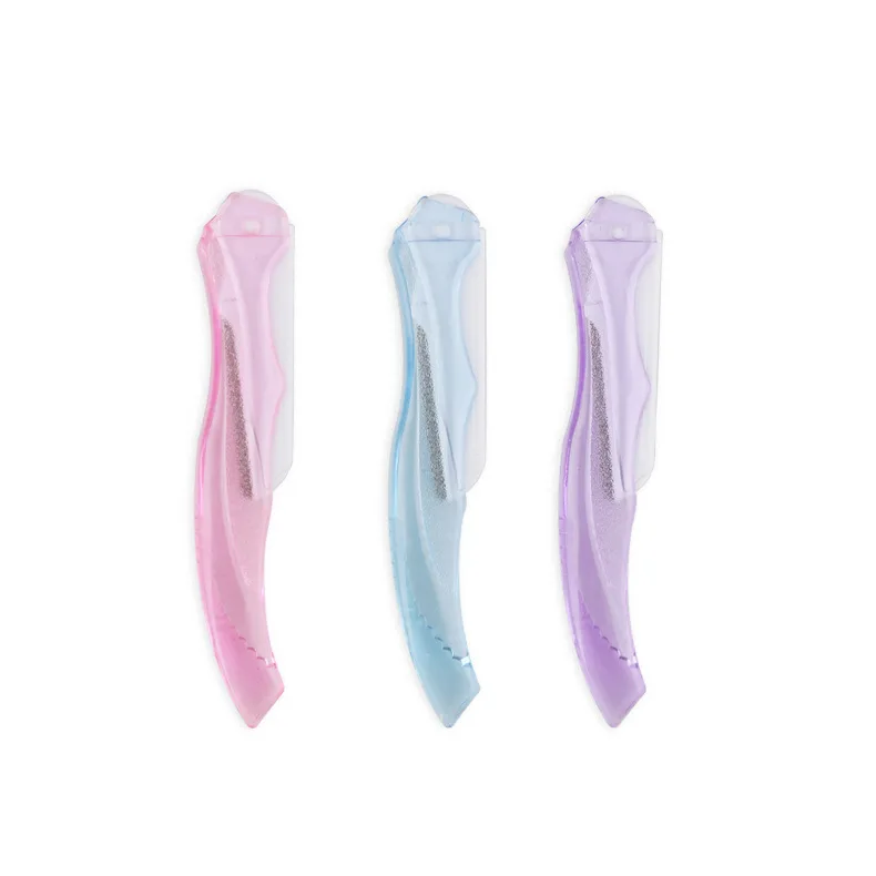 Multi-Purpose Stainless Steel Blade Eyebrow Trimmer Eco-Friendly Hair Remover Makeup Tool Easy Shaving with Safety Net