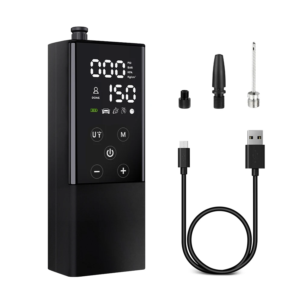 Newo  GP2 Touch Screen Smart Air Compressor Portable Tire Inflator Tire Pump with 15-18L/M Air Flow