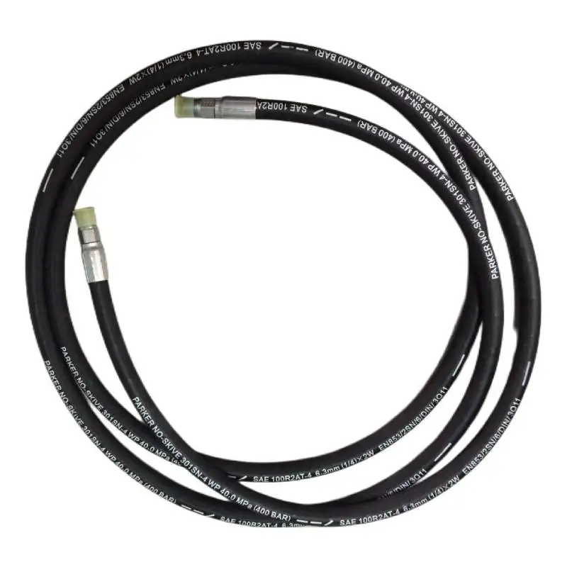 Customize size hydraulic hose pipe high pressure flexible hydraulic hose