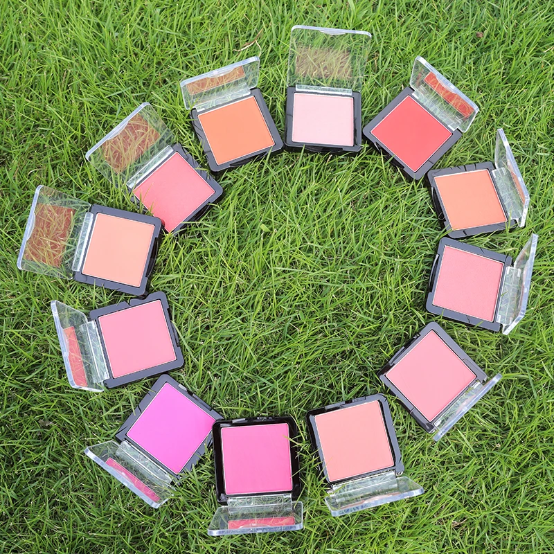OCHAIN Wholesale No Logo High Quality Waterproof Blush Powder Private Label Pressed Blush