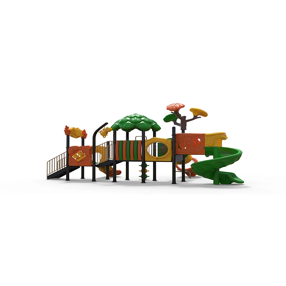 Attractive Commercial Adventure Play Set Outdoor Playground Equipment