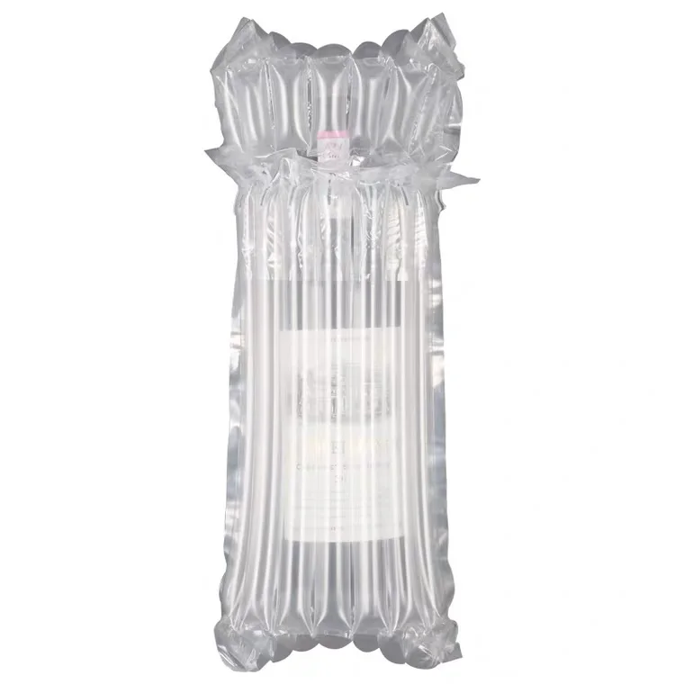 
New Factory Offer Stock Automatic Filling Wine Glass Bottle Air Column Bag Air Cushion Film Inflatable Air Column packaging Bag 