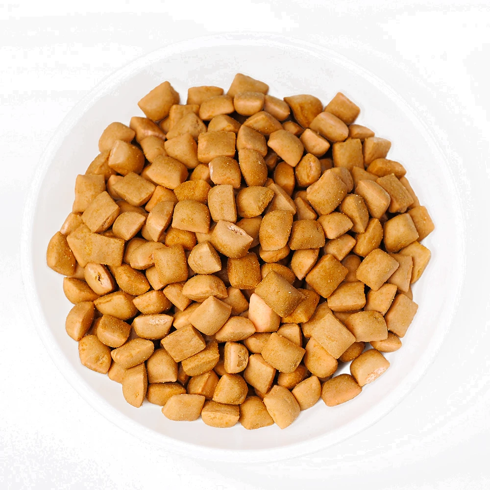 Pet treats cat dry food private label crunchy cat biscuits