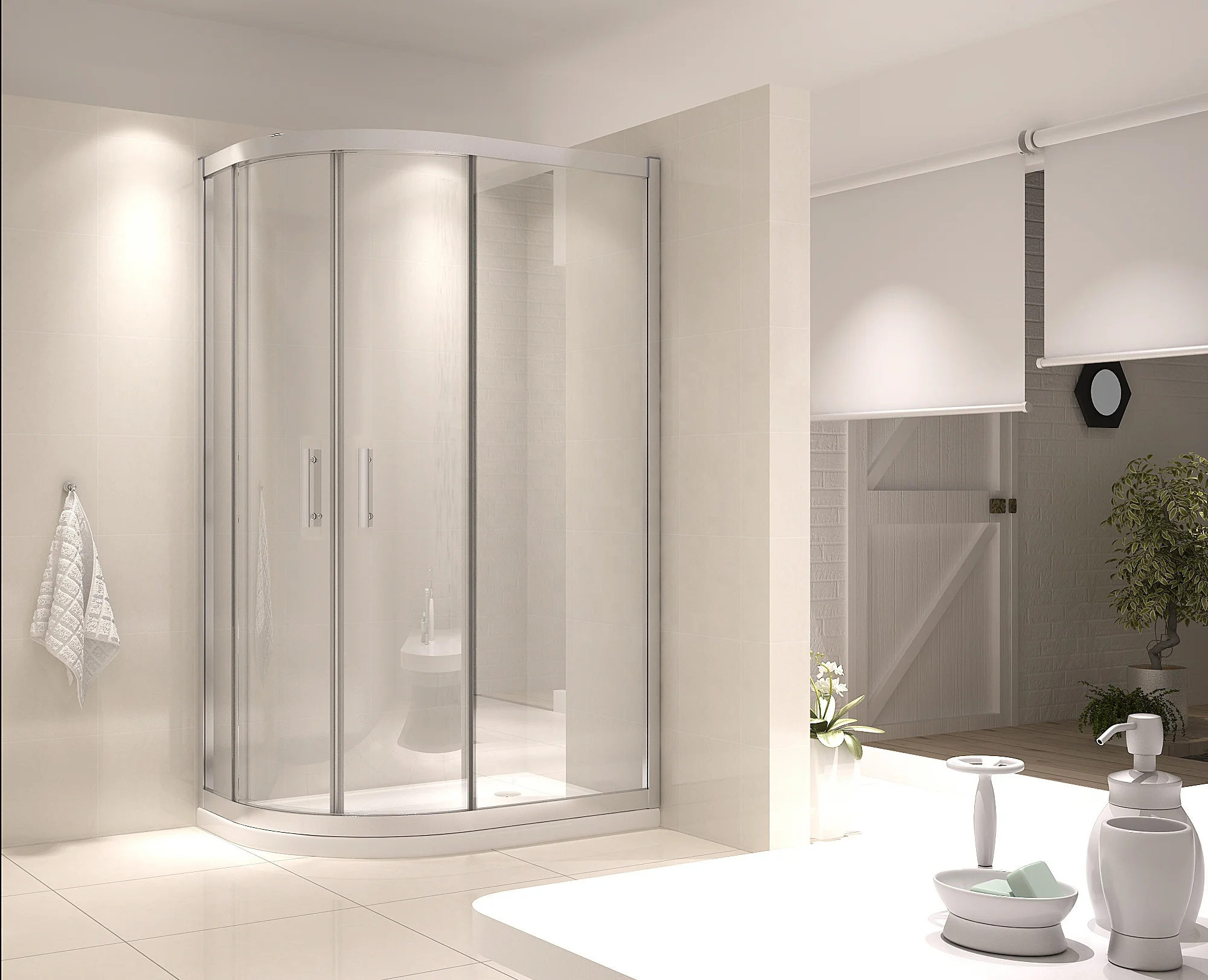 Cheap Glass Corner Shower Room Enclosure Box Cabin And Price