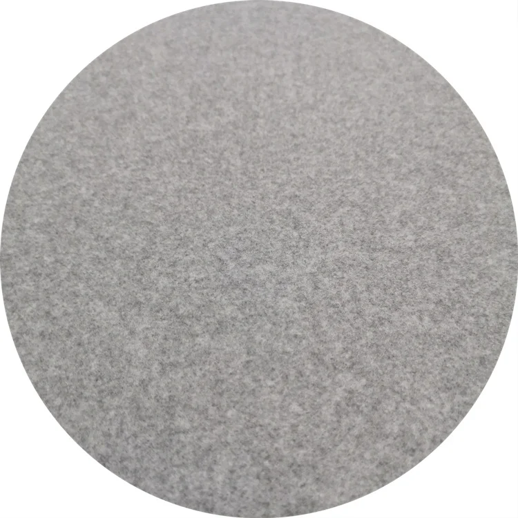 Гарантированное качество уникальный вязаный иглопробивной войлок Шерсть вискоза полиэстер смесь ткани