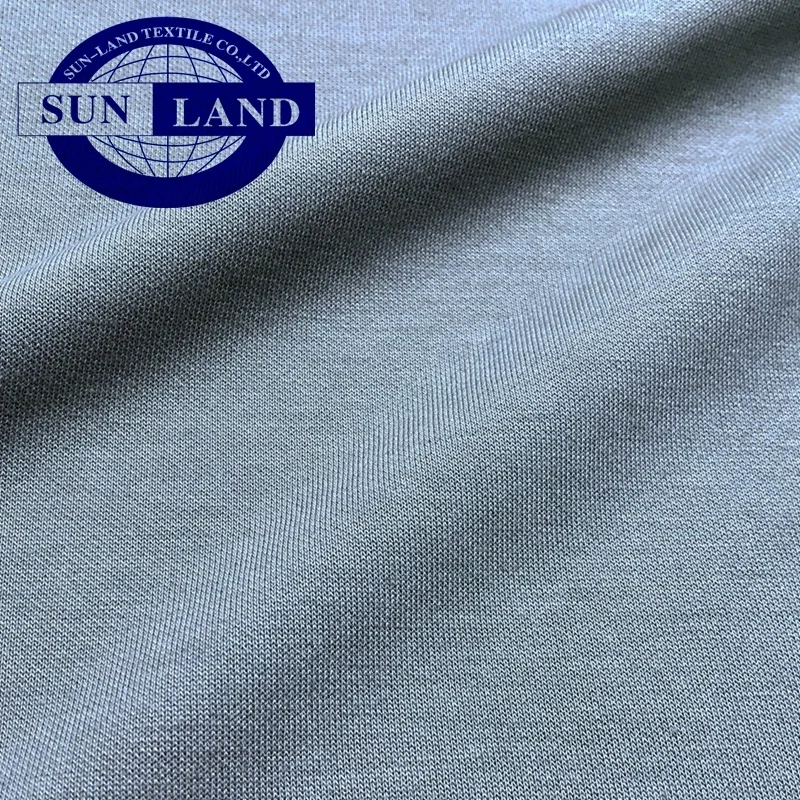 terry Polyester cotton 30S TC dri-release quick dry moisture wicking polycotton interlock fabric
