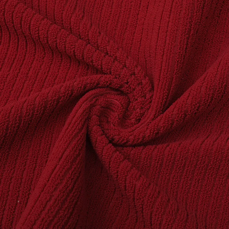 Personalized Wholesale Price Plaid Dyed Microfiber Polyester Brocade Towel Fabric