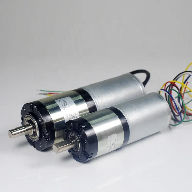 High Quality 12v 24 volt dc brushless motor with 42mm high torque planetary gearbox for smart home