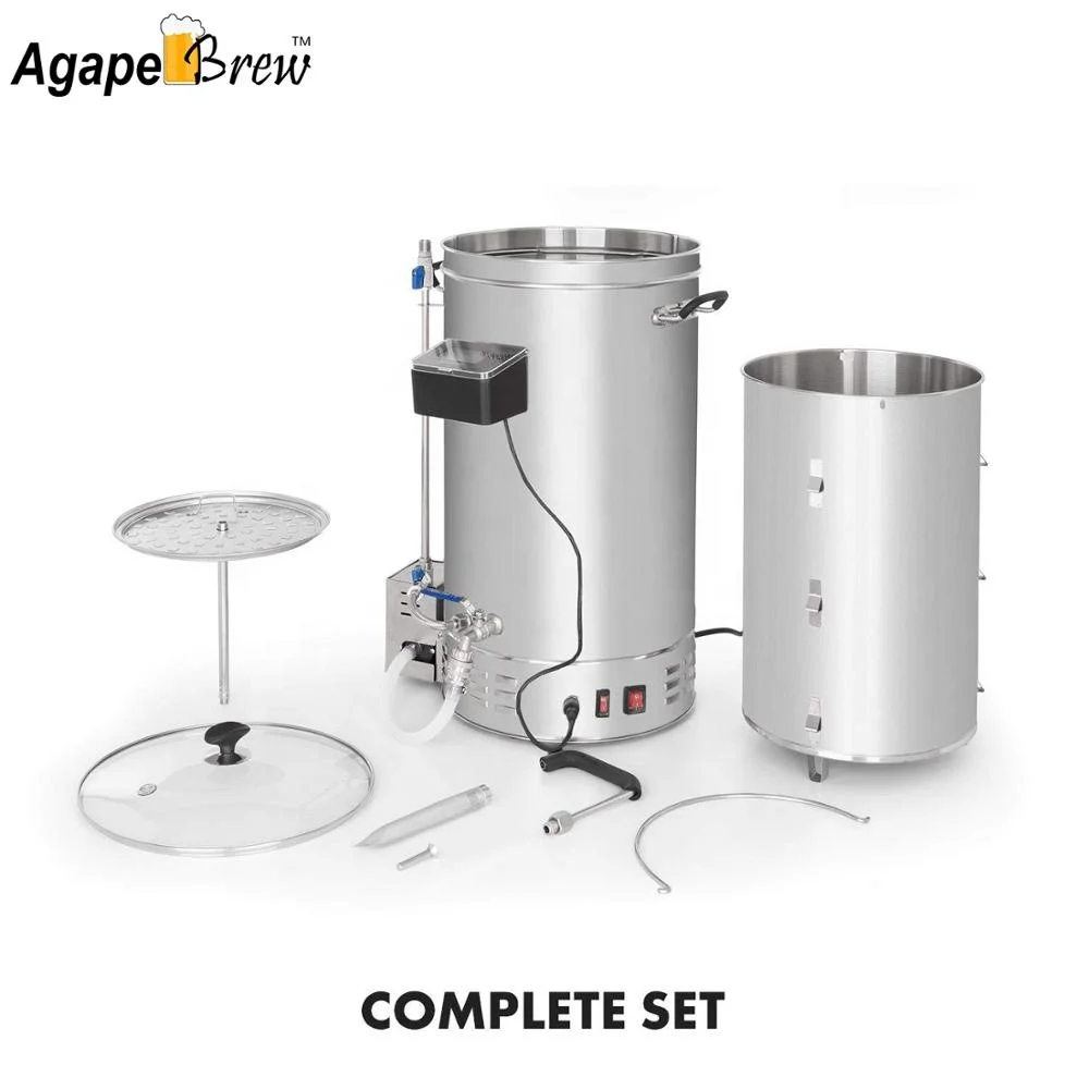  Домашняя Пивоваренная машина 35L система mash tun с автоматическим