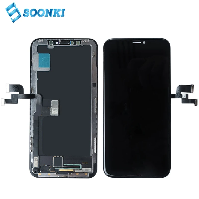 display lcd for iphone xs screen replacement for iphone xs lcd pantalla for iphone xs screen soft oled