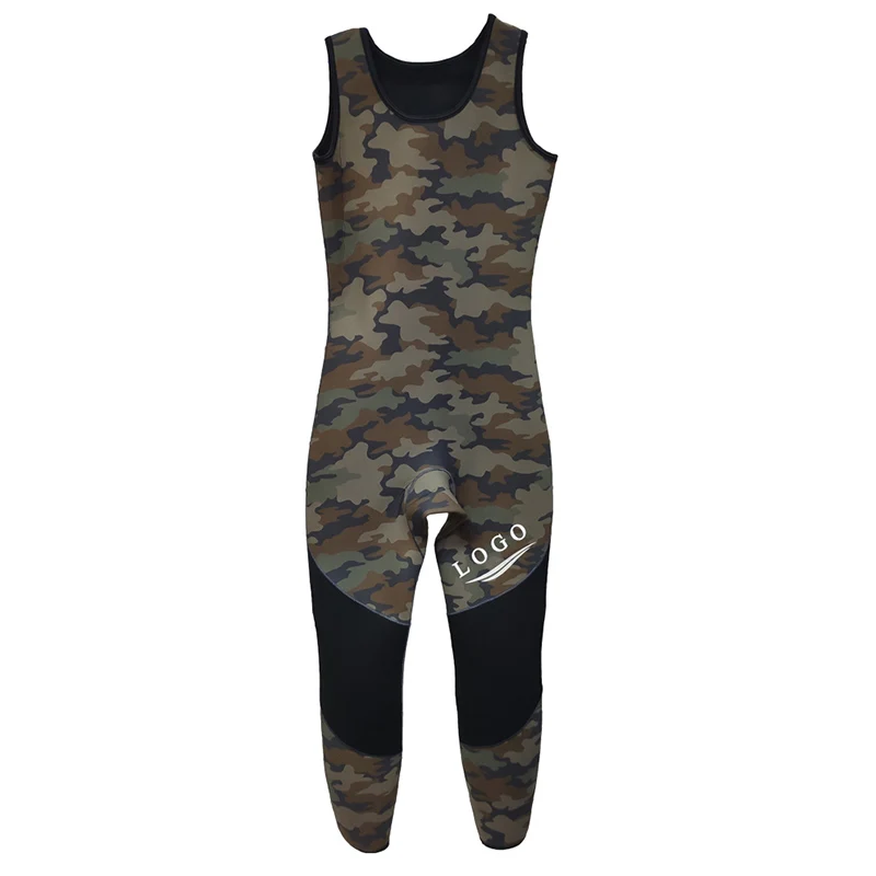 
Open Cell Spearfishing Load Pad Canyoning 7mm Camouflage Camo Dive Hooded Suit 7 Mm Wetsuits 