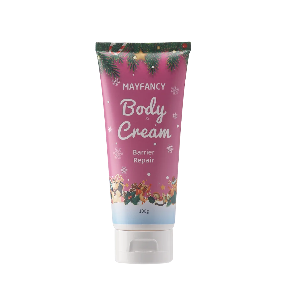 Wholesale OEM Christmas Collection Body Lotion Natural Herbal Hyaluronic Acid Moisturizing Cream Whitening Nourishing Body Care