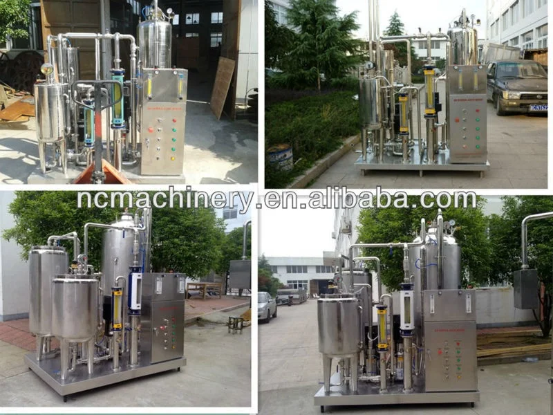 Fully Automatic 3000L/H Carbonated Drinks Mixing Machine