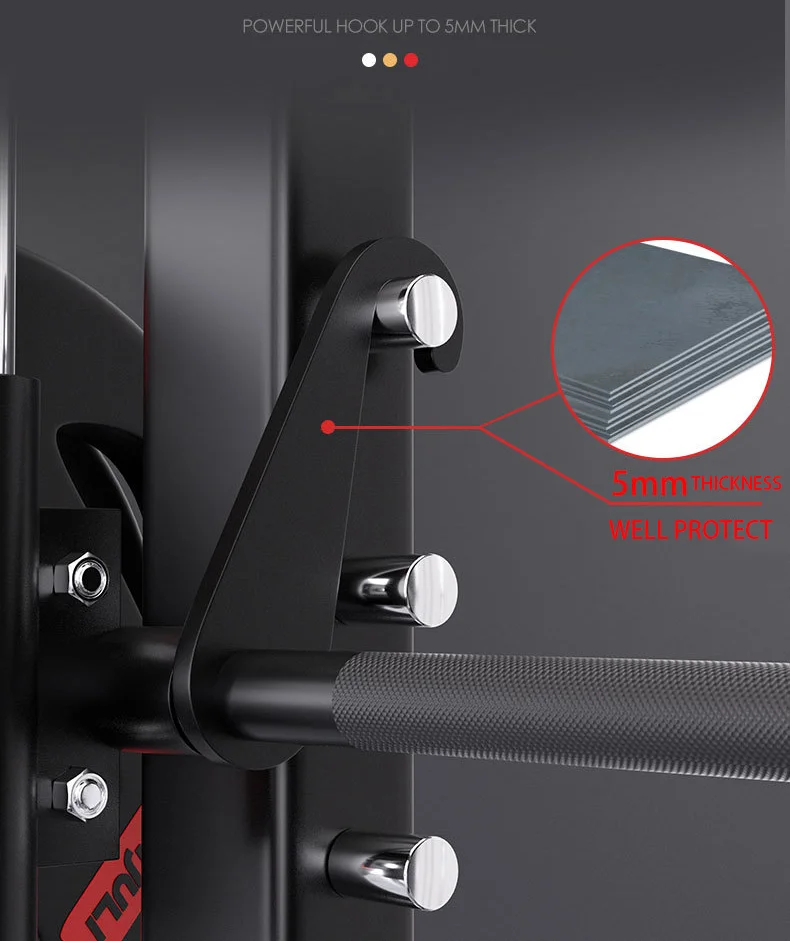 Multifunctional Smith Machine Gym Equipment For Strength Training Home Gym Power Rack