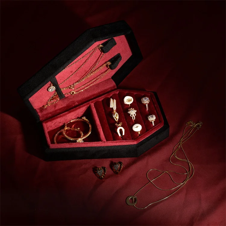 Jewelry Packaging Box Manufacturer Wholesale Bulk Custom Logo TOP Quality HOT selling Velvet Jewelry Boxes