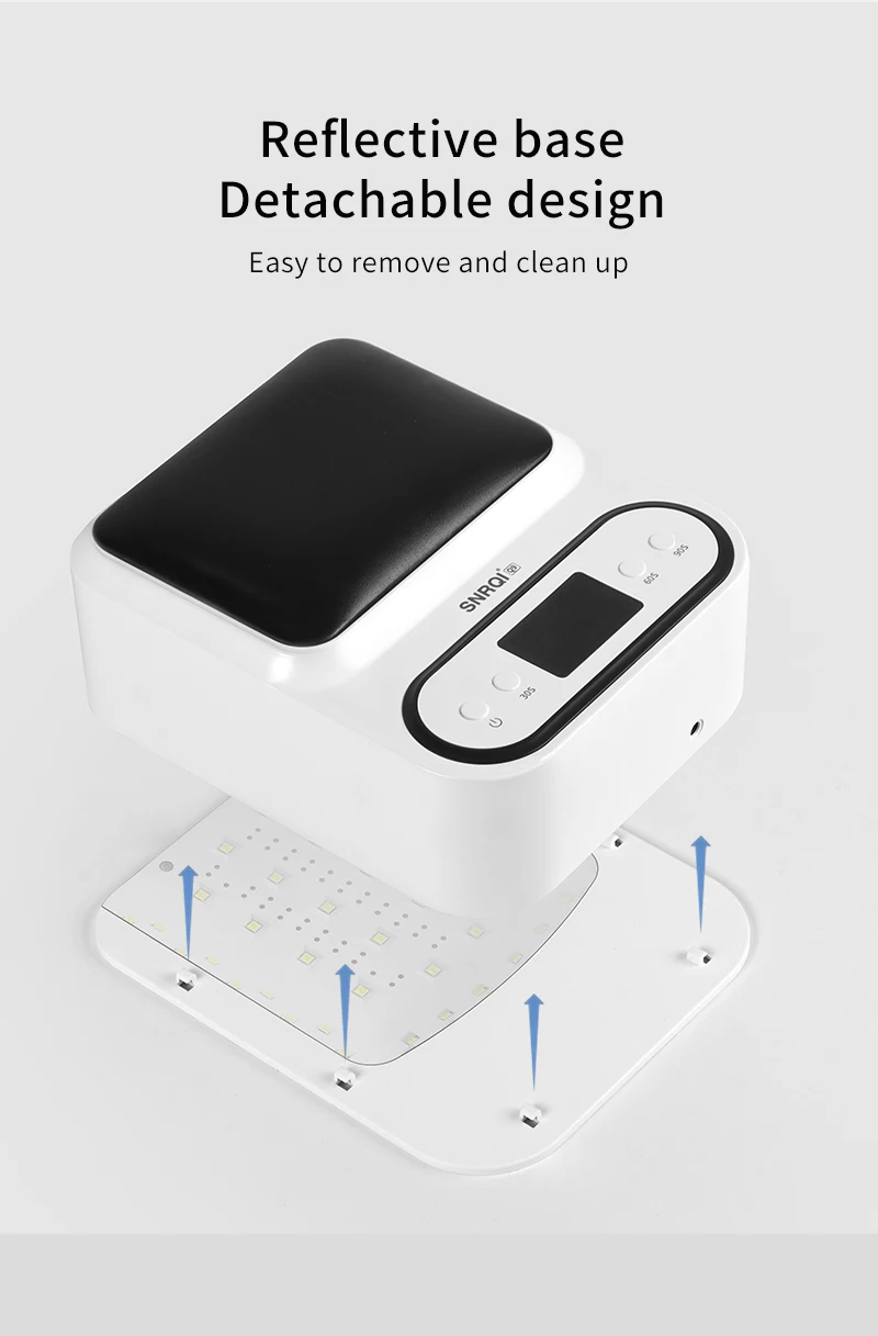 Professional 48W 48LEDs 2 In 1 Hand Pillow UV LED Nail lamp Nail Dryer UV Lamp Machine Gel Curing with Auto Sensor for Salon