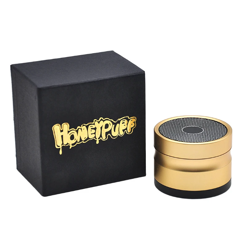 
Wholesale Weed Custom Logo Metal 4 Piece Private Label Herb Grinder 