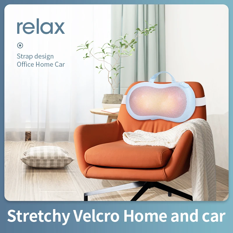 Phenitech Electric Kneading Massage Pillow Shiatsu Neck