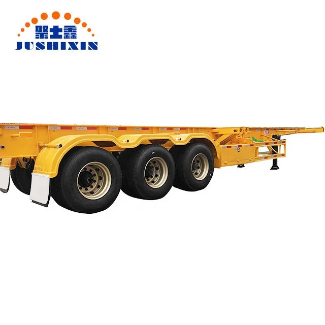 Gooseneck 3 Axle 40 Foot Skeletal Shipping контейнер шасси полуприцеп для продажи