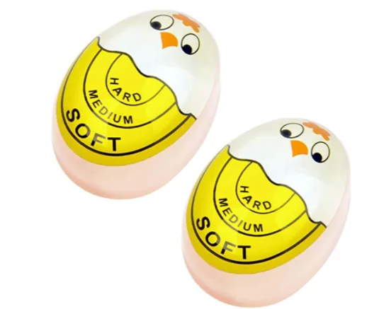 Egg Timer Sensitive Hard & Soft Boiled Color Changing Indicator Tells When Eggs are Ready