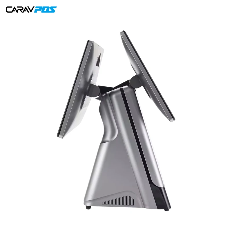 New Arrivals 15.6 Inch Windows POS Systems All In One PC Pos System With Printer Supermarket