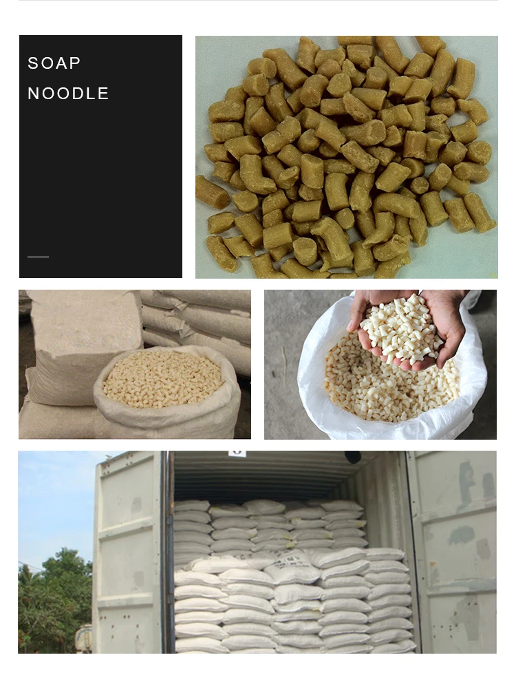 high quality laundry soap noodles 74% 76% 78% tfm supplier in china