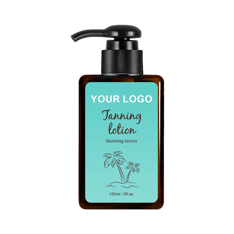 Factory Private Label Natural Ingredients  Lotion Accelerator Tanning Cream For Solarium