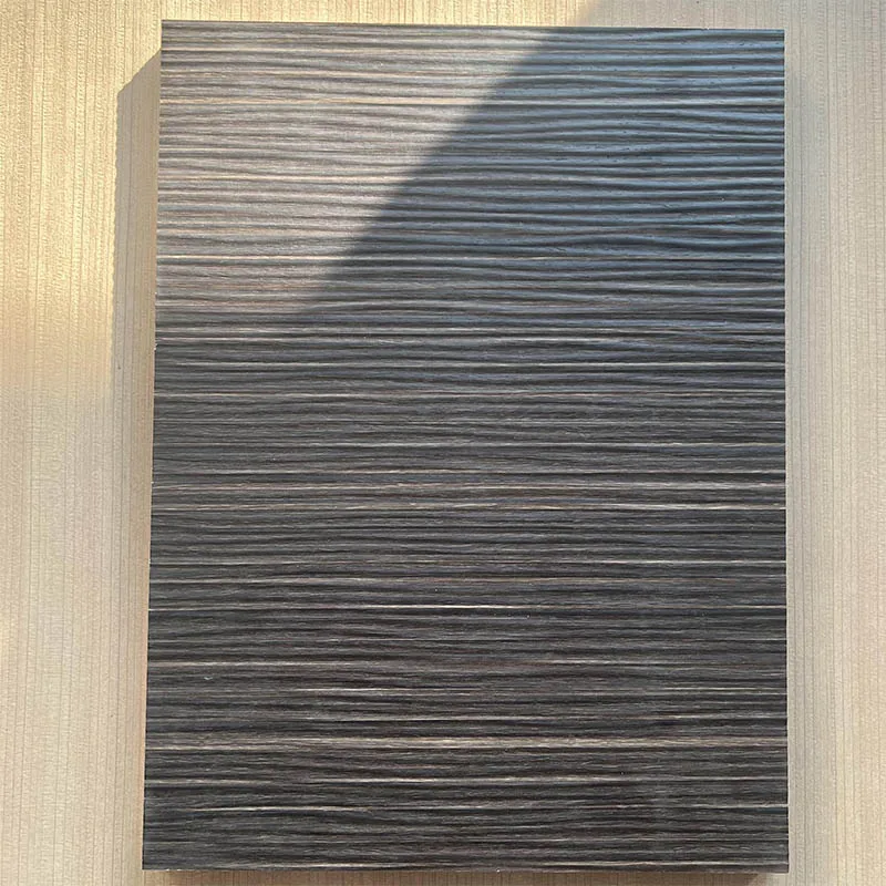 High Quality Wood Grain Color_embossed_synchronized Construction Melamine Plywood For Furniture And Construction Use