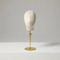 Wholesale Female Fabric Cover Mannequin Head Display for Hair Wig Hat Glasses Earring Head Stand