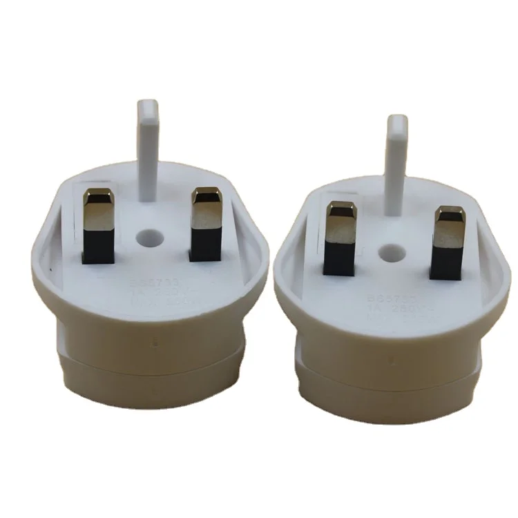 Electric Shaver Adaptor Toothbrush Adaptor Fused 1 Amp 2 - 3 pin plug