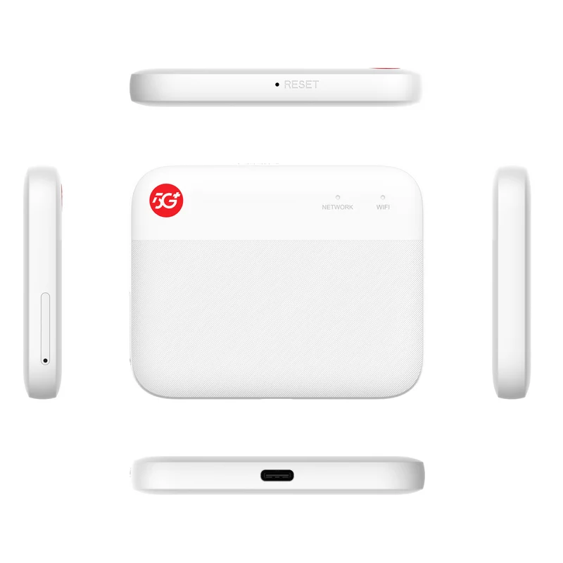 Разблокированный маршрутизатор ZTE F50 5G Карманный Wi-Fi 1 6 Гбит/с SA/NSA мобильный доступ