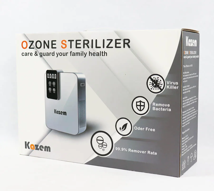  Домашний очиститель овощей Kazem 500 мг фруктов стерилизатор генератор