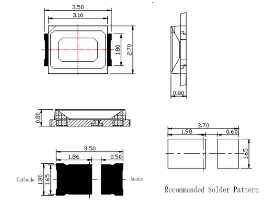 High Quality Warm Cool White CRI70 10M LED Tape Light 2835 SMD 8mm 24V 12V Car TV Flexible LED Strip
