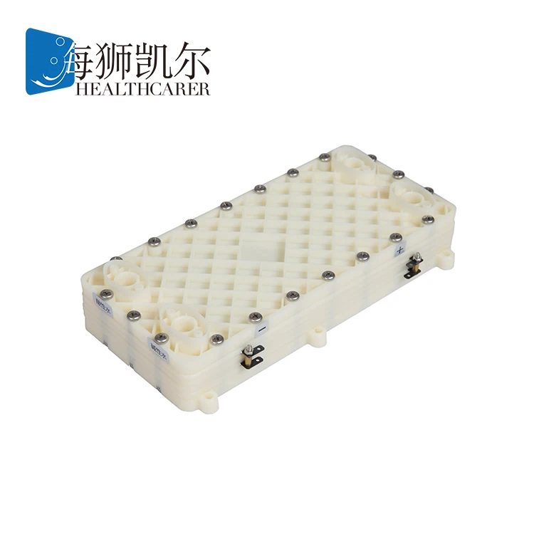 Iridium Ruthenium coating electrolysis chamber for water treatment