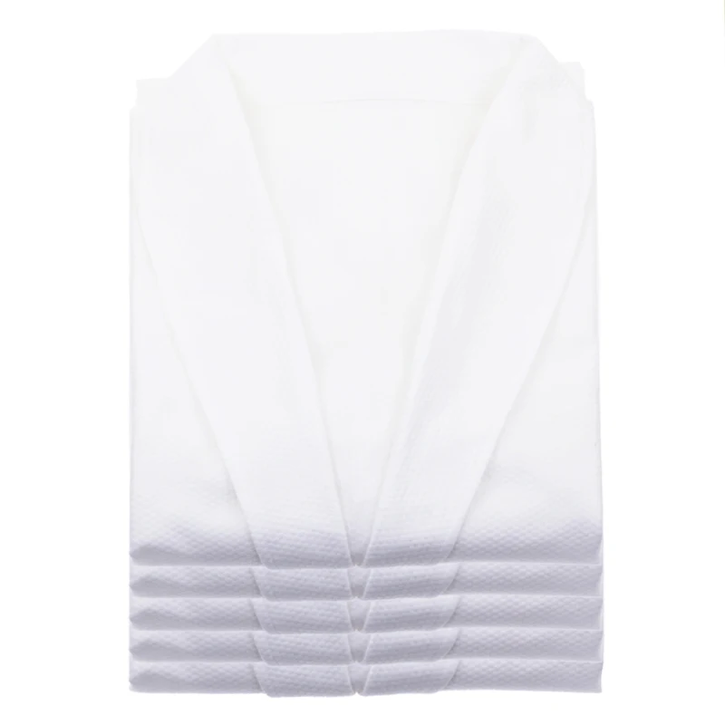 Одноразовый нетканый банный халат для салона красоты отеля, женский халат-кимоно для спа