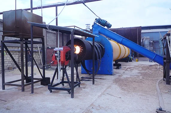CE factory price Coffee shell rotary dryer machine for sale