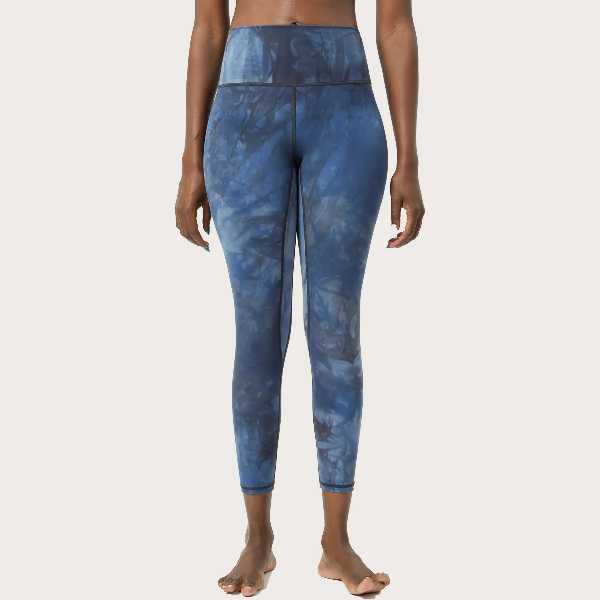 1903 tie dye high fitness rise buttery soft  workout women legging
