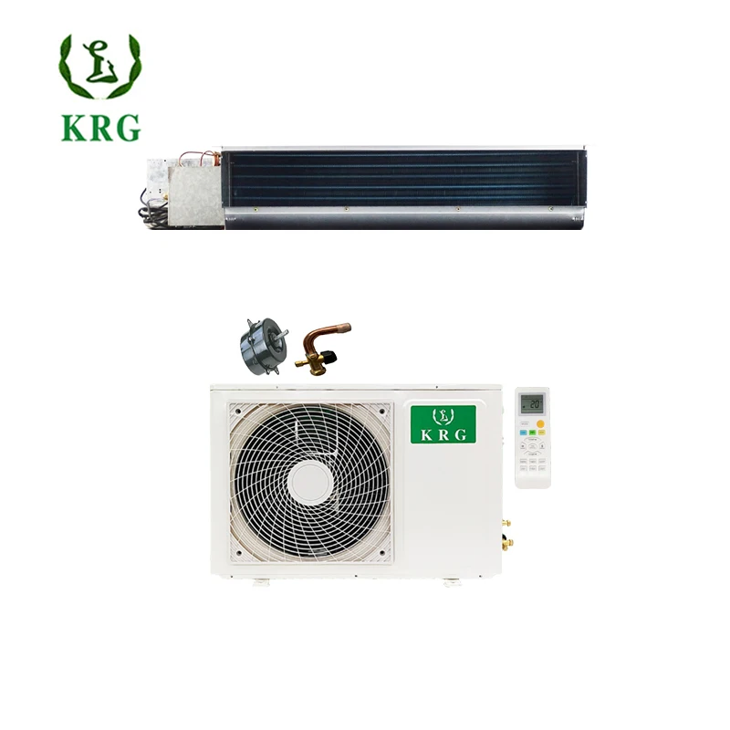 Duct split air conditioner 12000Btu 3500W 1ton Cooling Only low profile ducted system air conditioner CE quality
