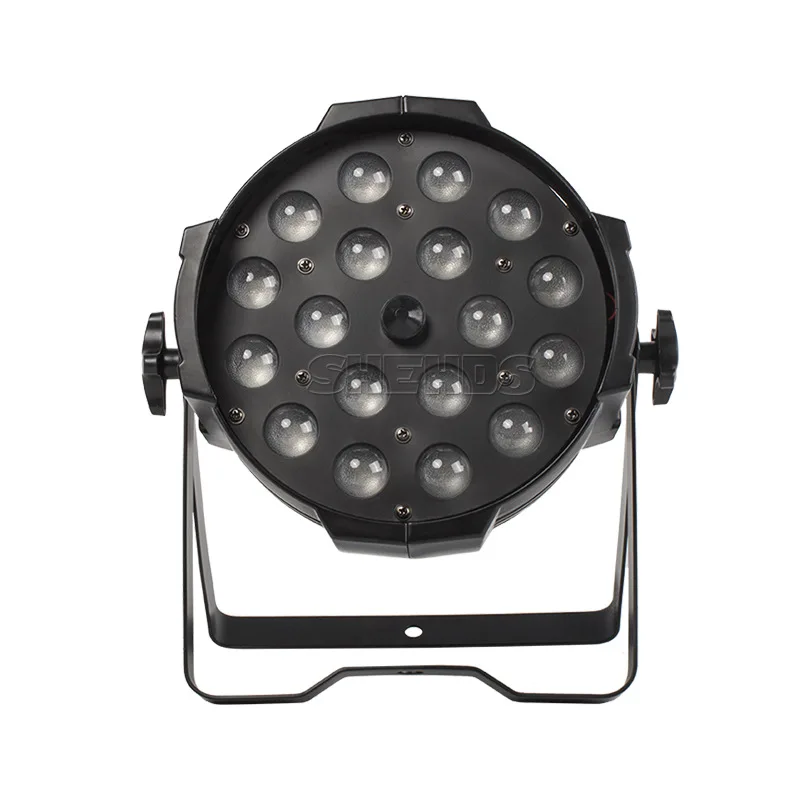 18x18w 6in1 par can 64 dmx rgbwa uv 6 in 1 stage wash led par light 2 buyers