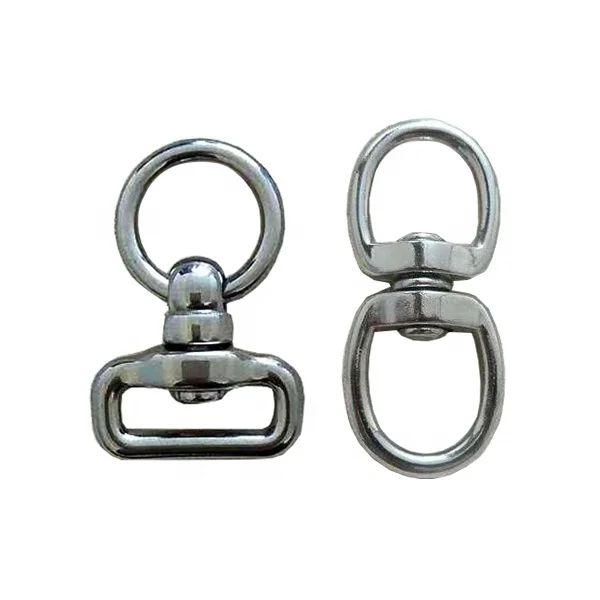 Factory Zinc Alloy Die Casting Bag Webbing Belt Strap Leather Metal Swivel