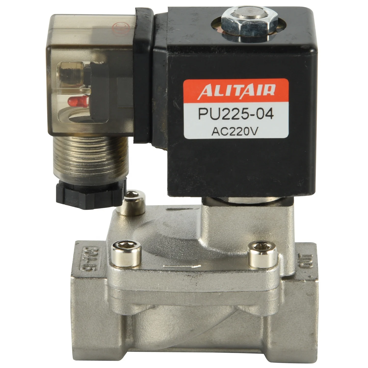  Alitair PU225 серии 2/2 с подкладкой нормально закрытый PU225-04 пилот Мембранные Электромагнитные