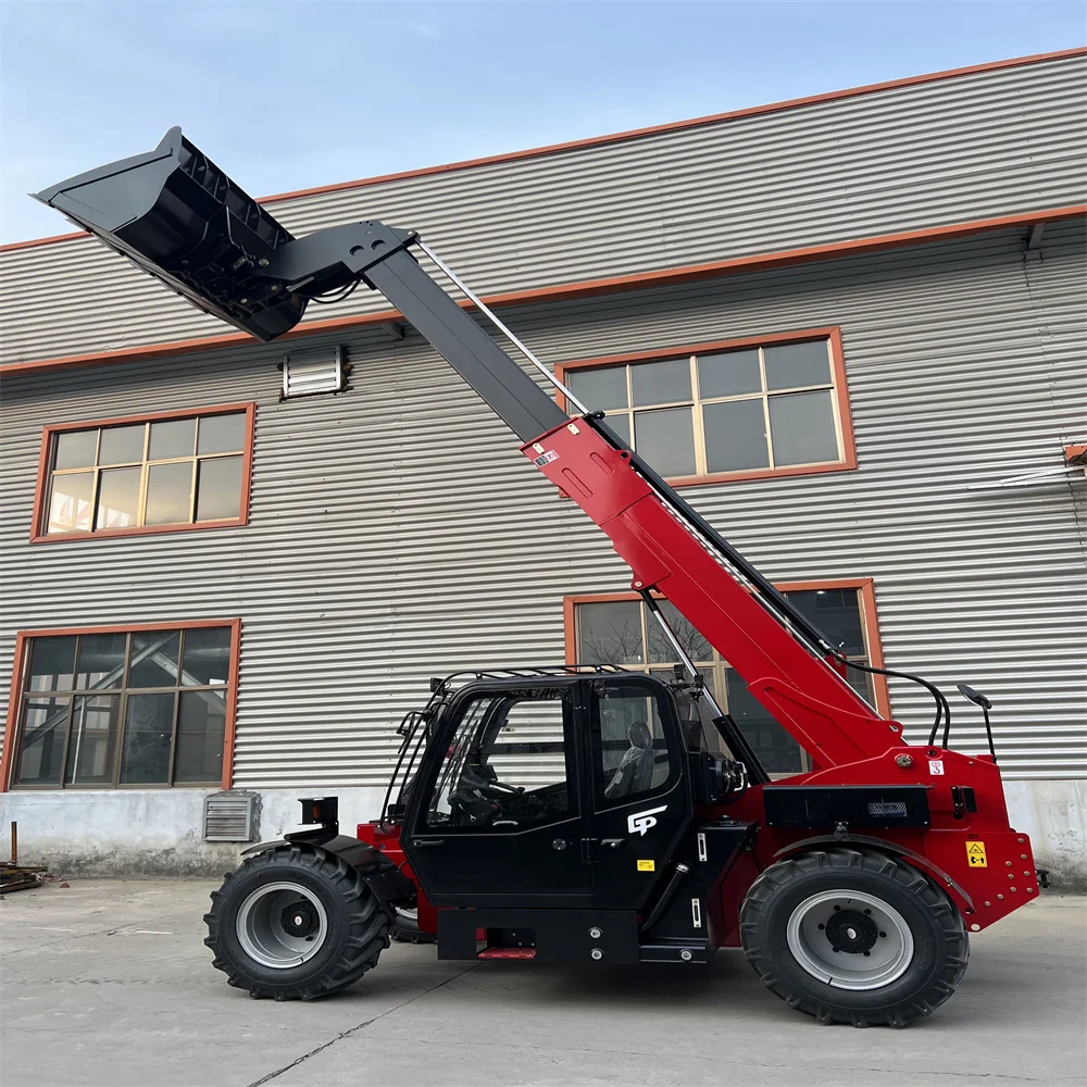 SYNBON Telehandler 3 тонны 6 м телескопический вилочный погрузчик с кабиной