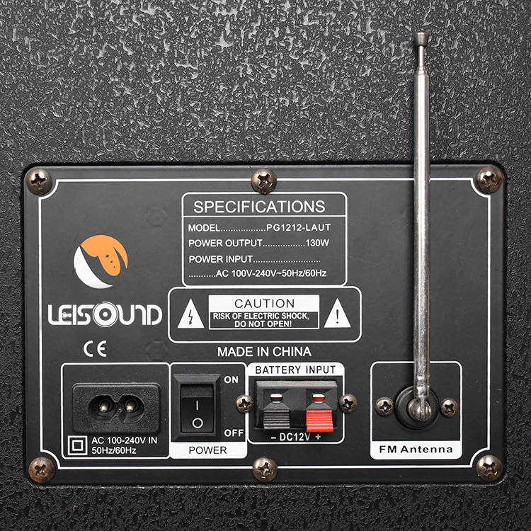 Leisound двойной 15 дюймов динамик вечерние сабвуфер большой мощности динамик