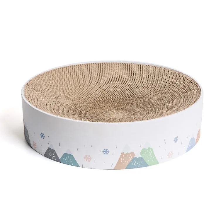 New Design Round cat scratcher cardboard cat toy