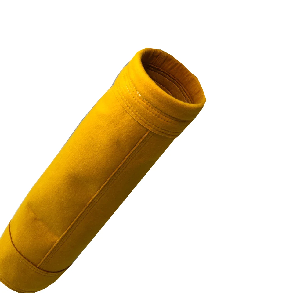 Pleated big dust collecting clamp  snap band filter bag P84 filter bag