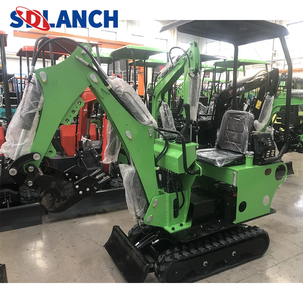 Best Prices Epa/Euro5 Mini Excavator Digger Machine with Kubota Engine 1Ton Accessories for Construction Used for Sale in China
