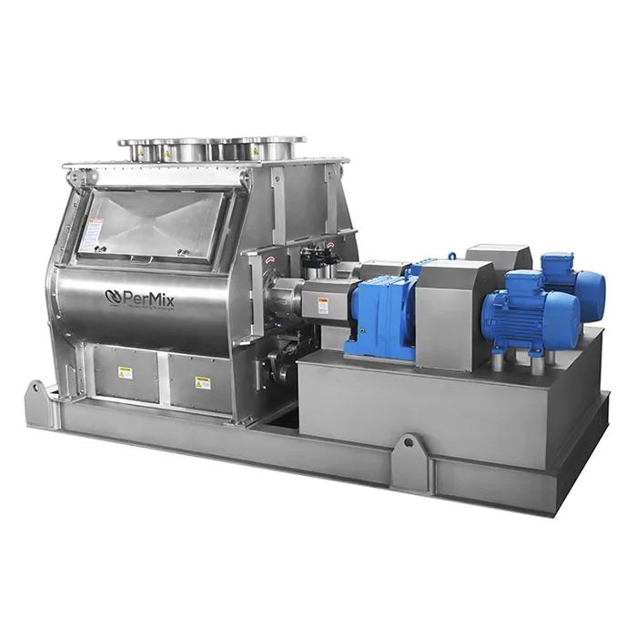 Superior Quality Powder Additive Multi Paddle Flavor Twin-shaft Paddle Mixer Machine