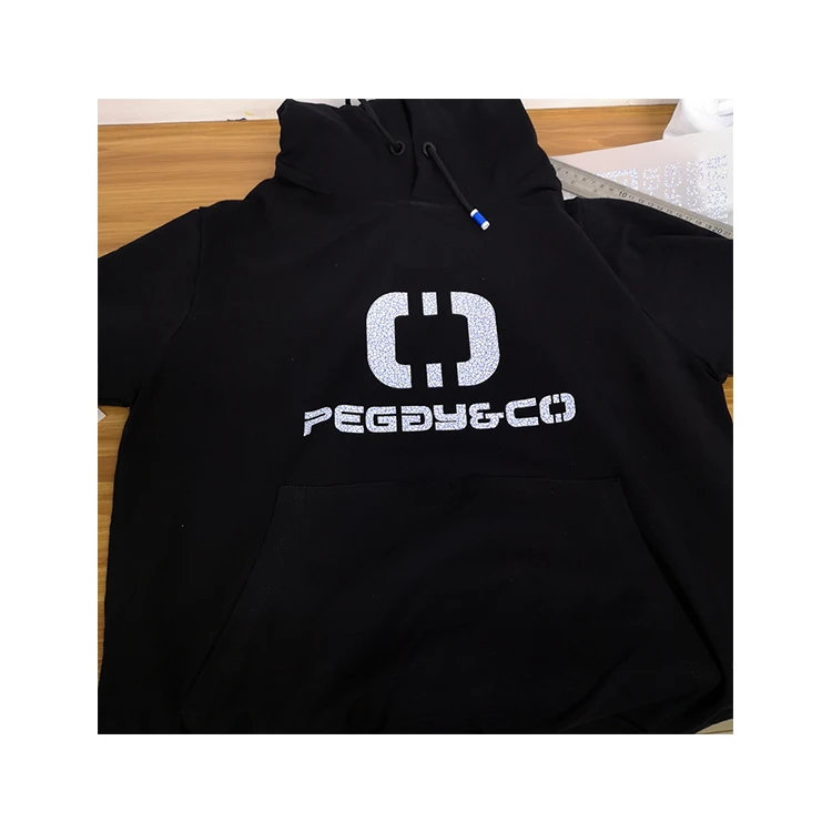 Customized Logo Soft Pvc Heat Press 3d Heat Transfer Clothing Label T Shirt Sticker Heat Transfer Clothing Labels Custom