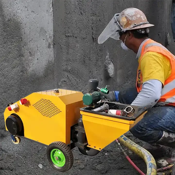 220V Cement Plastering Concrete Paint Sprayer Mortar Spray Machine